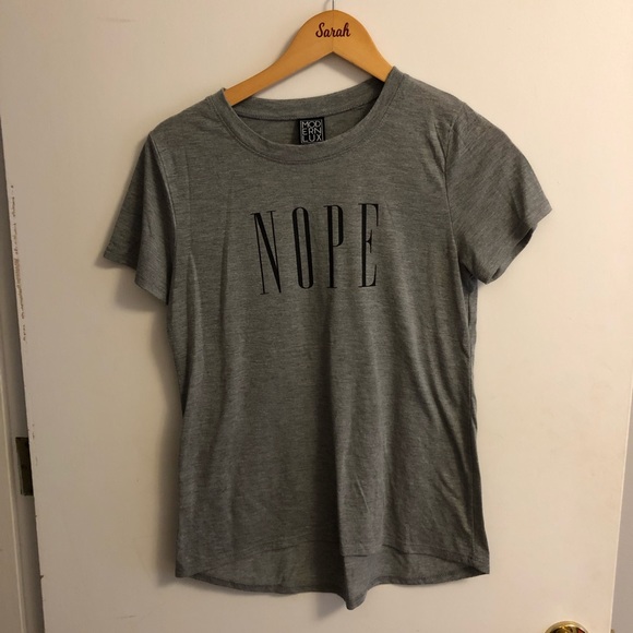 Modern Lux Tops - Nope Graphic Tee